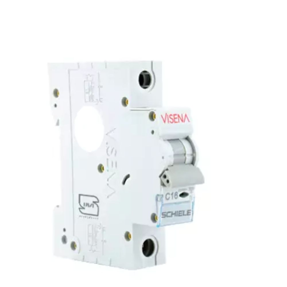 کلید مینیاتوری تک پل 4 آمپر type C 6ka شیله ویسنا